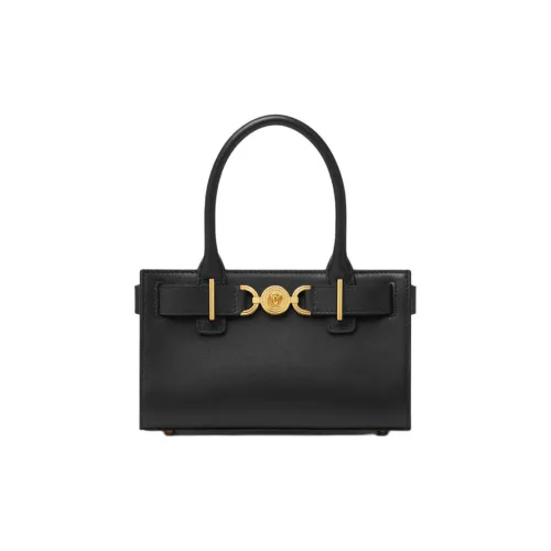 FANSIZHE Medusa '95 Кожа Тоут Сумка Сумка для покупок Сумка Маленькая Женская Черная и Золотая