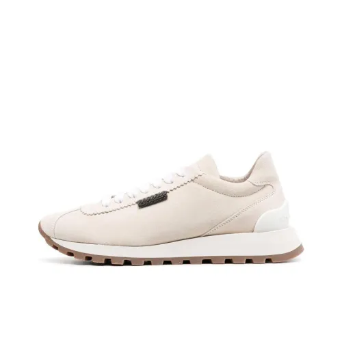 BRUNELLO CUCINELLI Monili Низкий Топ Повседневная Обувь Женская Розовая