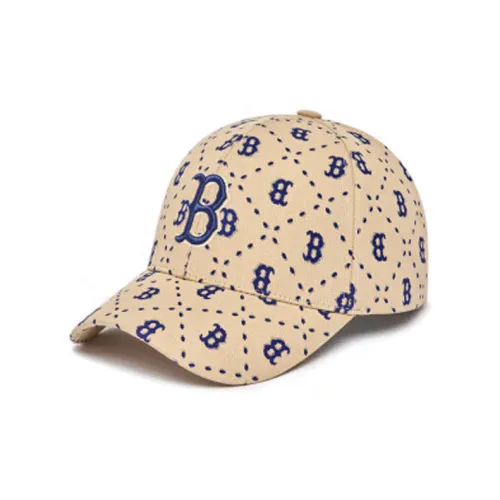 MLB Полиэстер Хлопок Кепки Унисекс Бежевый