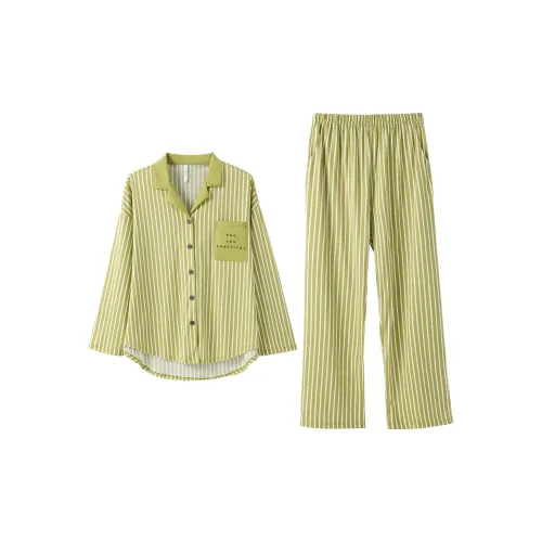 Aannsfam Pajama Комплект Женский Willow Циан