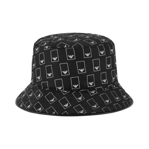 EMPORIO ARMANI Полиэстер Ведрообразные Шляпы Женские Черный