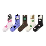 Мультяшные модные носки H комбо