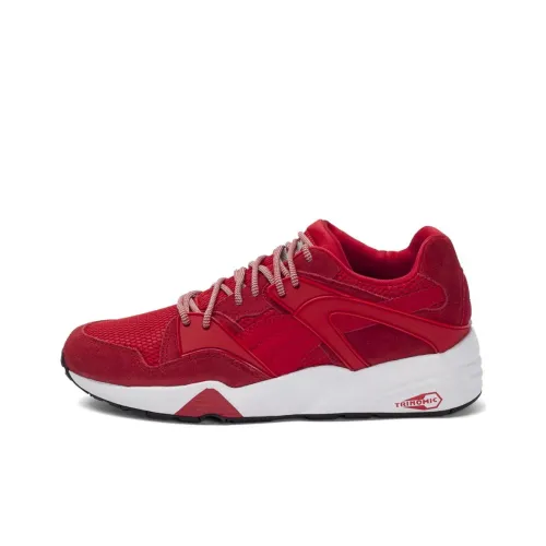 PUMA Trinomic Blaze Амортизация Износостойкий Низкий Топ Повседневная Обувь Унисекс Красный Белый