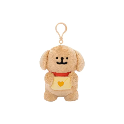 Мальтийский Золотой Ретривер Розовый Плюшевый Брелок Подвески Аниме-тематика