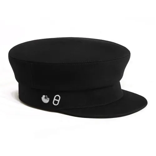 HERMES Хлопок Береты Женские Черный