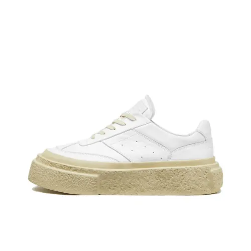 MM6 MAISON MARGIELA Gambetta Low Скейтборд Кроссовки Мужские Белые