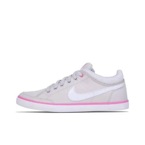 Nike Capri 3 Slip-Resistant Abrasion-Resistant Low Top Skateboard Shoes Unisex White Pink Найк Капри 3 Противоскользящие Устойчивые к Износу Низкие Кроссовки для Скейтбординга Унисекс Белый Розовый