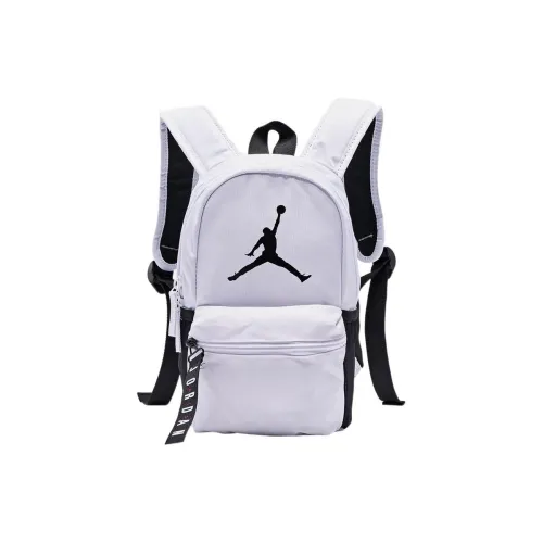 Jordan Polyester Backpack Standard Unisex White Джордан Полиэстер Рюкзак Стандартный Унисекс Белый