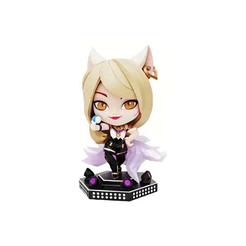 LEAGUE OF LEGENDS Game Skin Collection Ари Девятихвостая Лиса LOL K da Чиби Фигурки 12,5 см