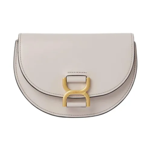 Chloe Marcie Smooth Calfskin Сумка через плечо Mini Женская Wild Gray