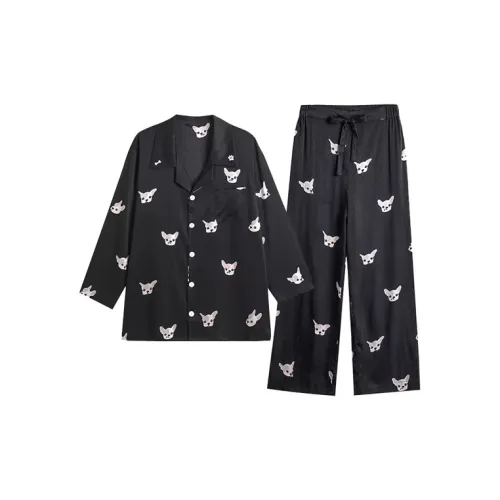 Flow Yarn Пижамный комплект Унисекс Черный