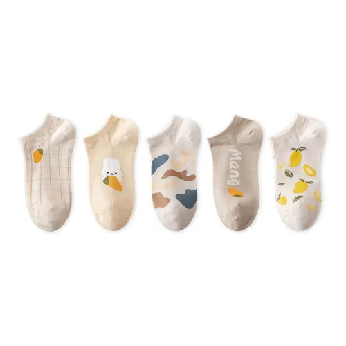 MIIOW Низкие носки женские упаковка из 5 пар