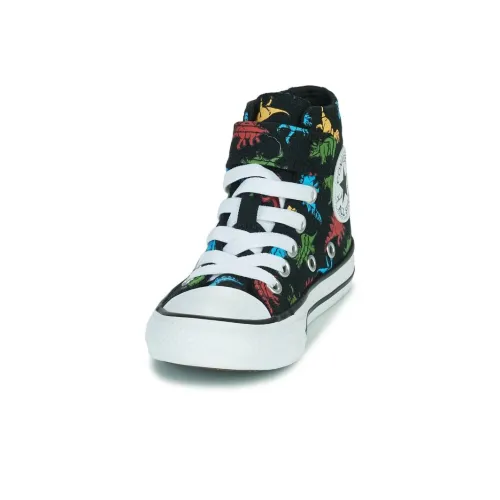 Converse Chuck Taylor All Star Детские кеды High Топ Черный Зеленый Школьный возраст