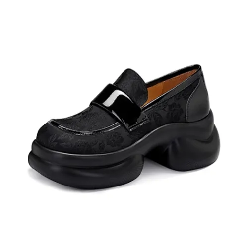 JESSICA SOPHIA Лоферы Женские Черные