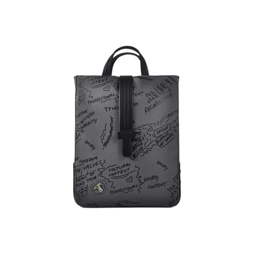 Thereble Ткань Рюкзак Большой Темно-Серый