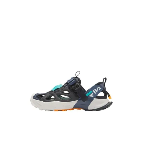 FILA KIDS Promenade Slip-resistant Abrasion-resistant Children's Sandals Blue Children's