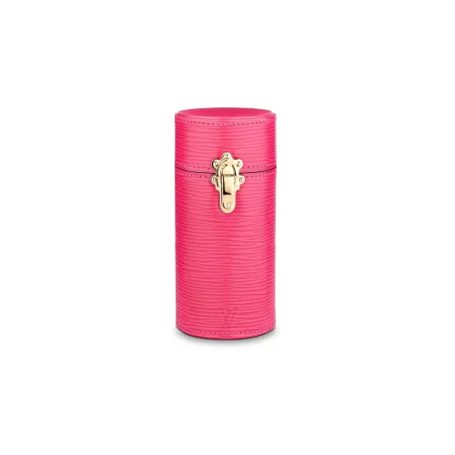 LOUIS VUITTON EPI Кожа Парфюмерный Путешественный Сумка для хранения Унисекс Розовый