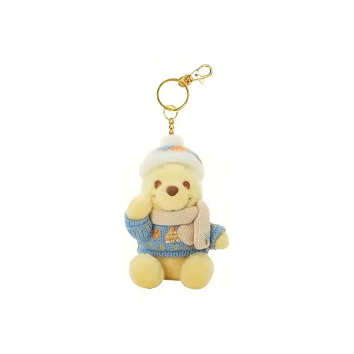 Disney Winnie 2023 Winter Winnie The Pooh and Friends Collection Куклы Плюшевый Брелок