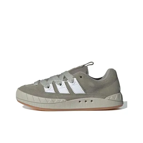 Adidas Originals Adimatic Slip Resistant Abrasion Resistant Низкие Кроссовки для скейтбординга Женские Серый Белый