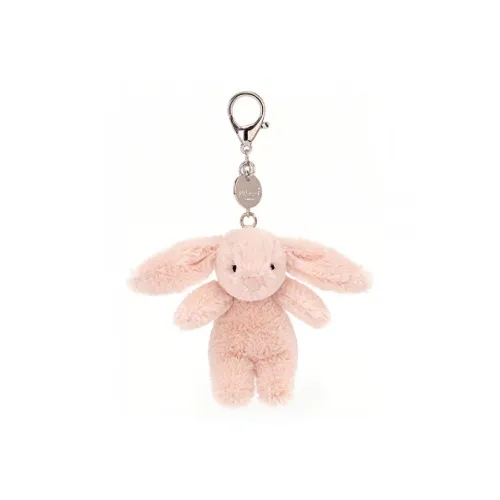JELLYCAT Bunny Collection Bashful Кролик Светло-персиковый Красный Куклы Плюшевый Подвеска 8 см Высокий