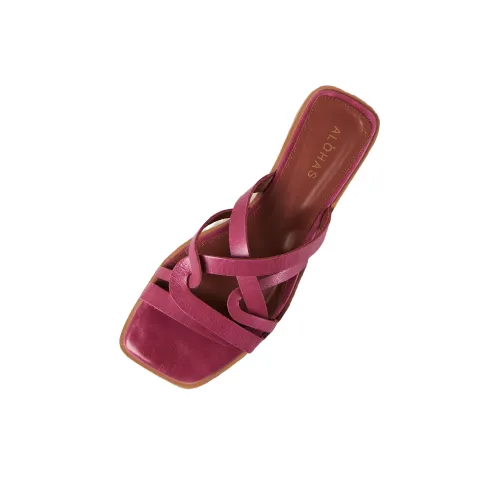 ALOHAS Слипоны 1,5 см Женские Розовые