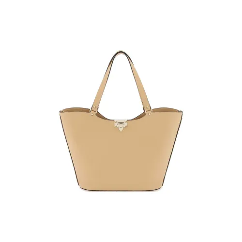 Valentino Garavani Телячья кожа Сумка Женская Бежевая