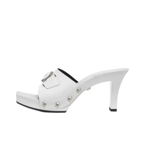 VERSACE Шлепанцы Medusa Женские Белые