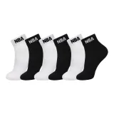 6 пар (Черный + Белый)