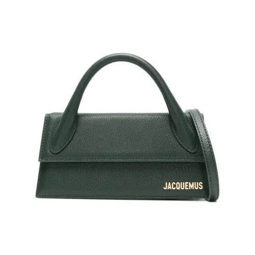 Jacquemus Сумка через плечо из козьей кожи женская сосновый зеленый