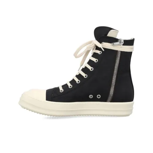 Rick Owens DRKSHDW Высокие кроссовки для скейтбординга Мужские Черные