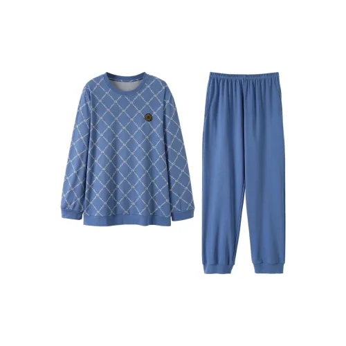 WOLFSFUL Пижамный комплект Мужской AUTUMN Wave Blue