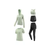 [Солнцезащитный набор из 5 шт] Ледяно-серый зеленый/Фантомно-черный