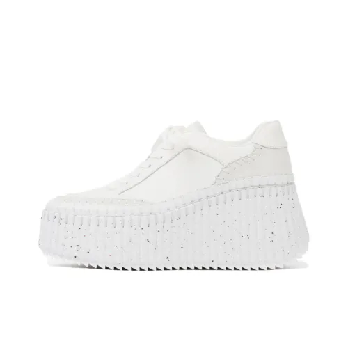 Chloe Низкий топ Повседневная обувь Женская Белая