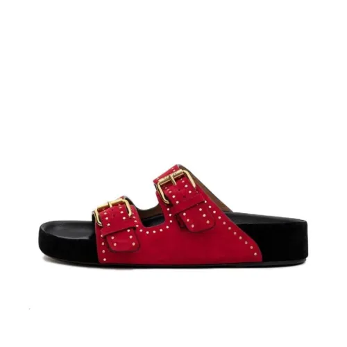 ISABEL MARANT Слипоны Красный черный Женские