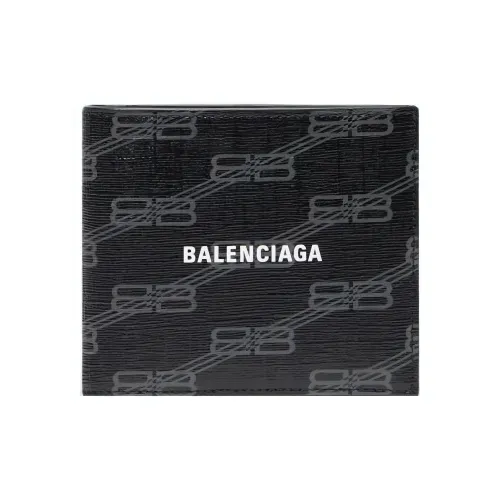 Balenciaga Полиуретан Кошелек Мужской Черный