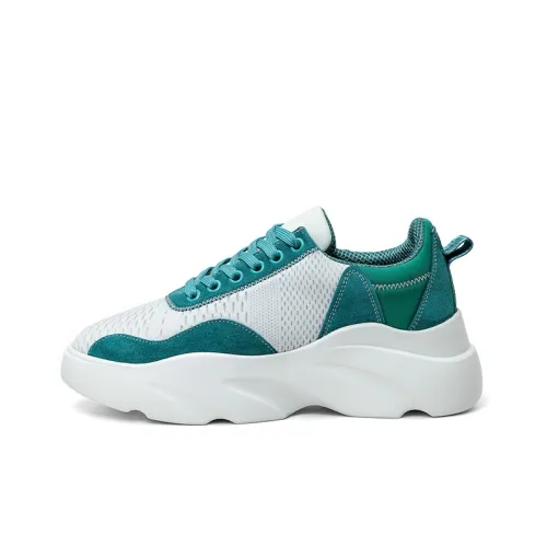 Magn Lens Низкий Топ Casual Унисекс Светлый Зеленый