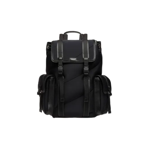 BALLY Neoprene Backpack Men's Black BALLY Neoprene Рюкзак Мужской Черный