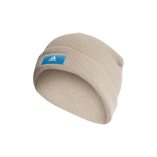 Adidas Полиакриловая кислота Шапки-бини Унисекс Бежевый