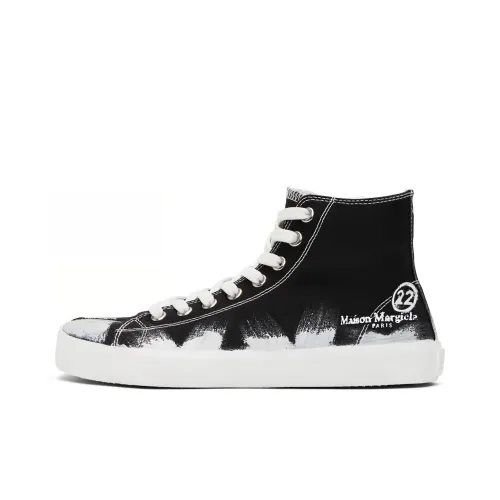 Maison Margiela Tabi High Top Canvas Shoes Men's