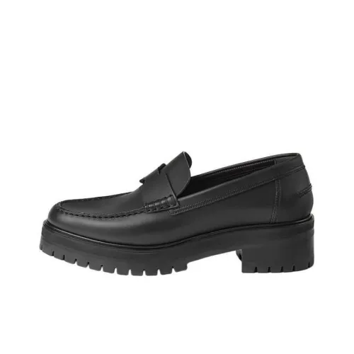 HERMES Лоферы Черные Женские