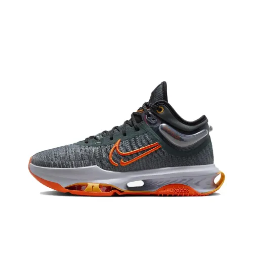 Nike Air Zoom g.T. Jump 2 EP Low Топ Баскетбольные кроссовки Мужской Зеленый оранжевый