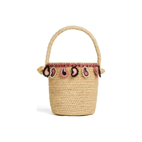 Alanui Raffia Сумка Женская Natural Lotus Pink