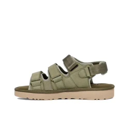 UGG Пляжные сандалии, зеленый, мужской