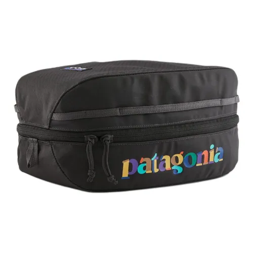 Patagonia Переработанный материал полиэстер мешок для хранения стандартный унисекс чернильно-черный