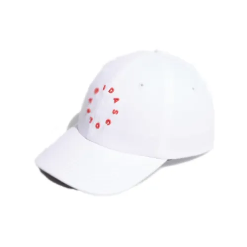 Adidas Хлопок Кепки Унисекс Белый