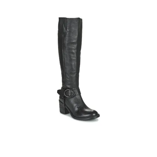 AirStep Женские высокие сапоги до колена, черные