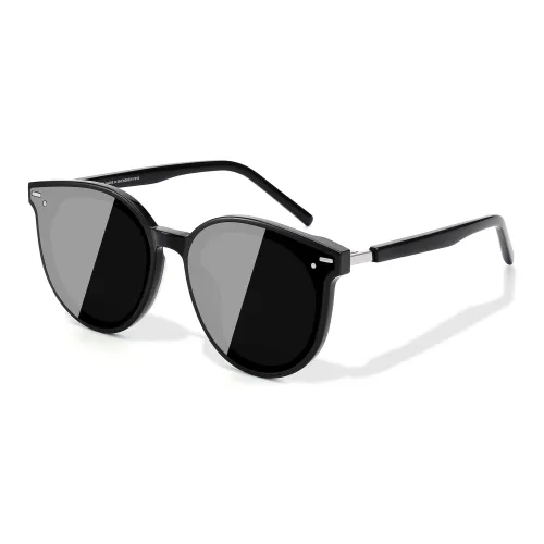 PULAIS Пластина Сплав Рамка Кошачий глаз Солнцезащитные очки Унисекс