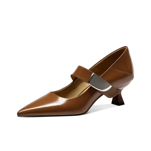 JESSICA SOPHIA Квадратный каблук Туфли Мэри Джейн Женские