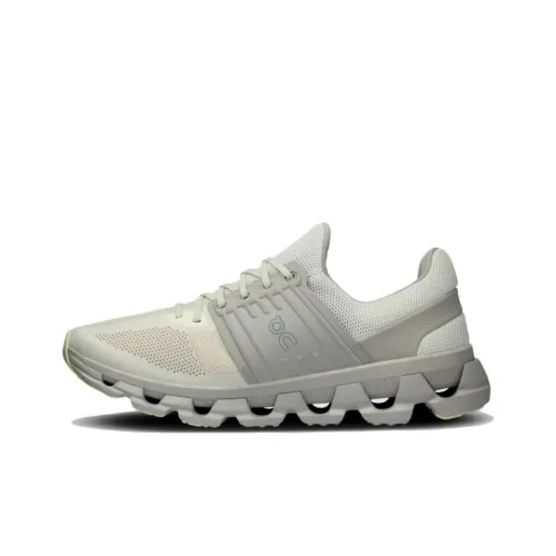 On Cloudswift 3 AD Амортизаторы Slip-resistant Низкий топ Беговые кроссовки Мужские Бежево-серый