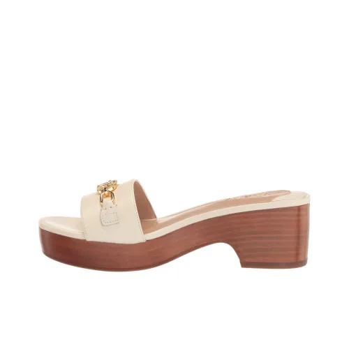 LAUREN RALPH LAUREN Шлепанцы Женские Белые